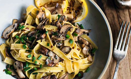 Truffle Mushroom Tagliatelle